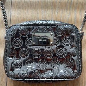 Michael Kors silver cross body